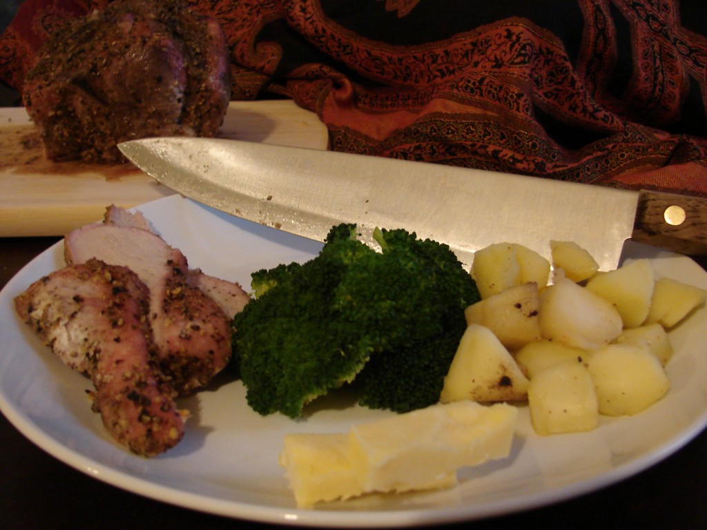 James Beard's Sage Pork Roast, Photo: Eric Colleary