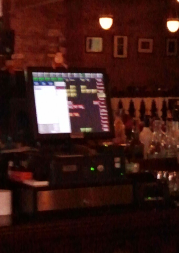 The New Cash Register on Ritty's Bar at Jay's Seafood, Photo: Eric Colleary