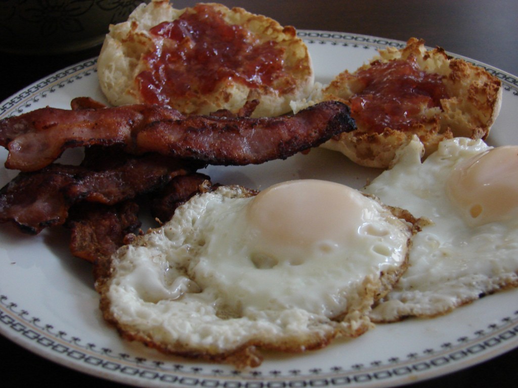 Bacon and Eggs, Photo by Eric Colleary