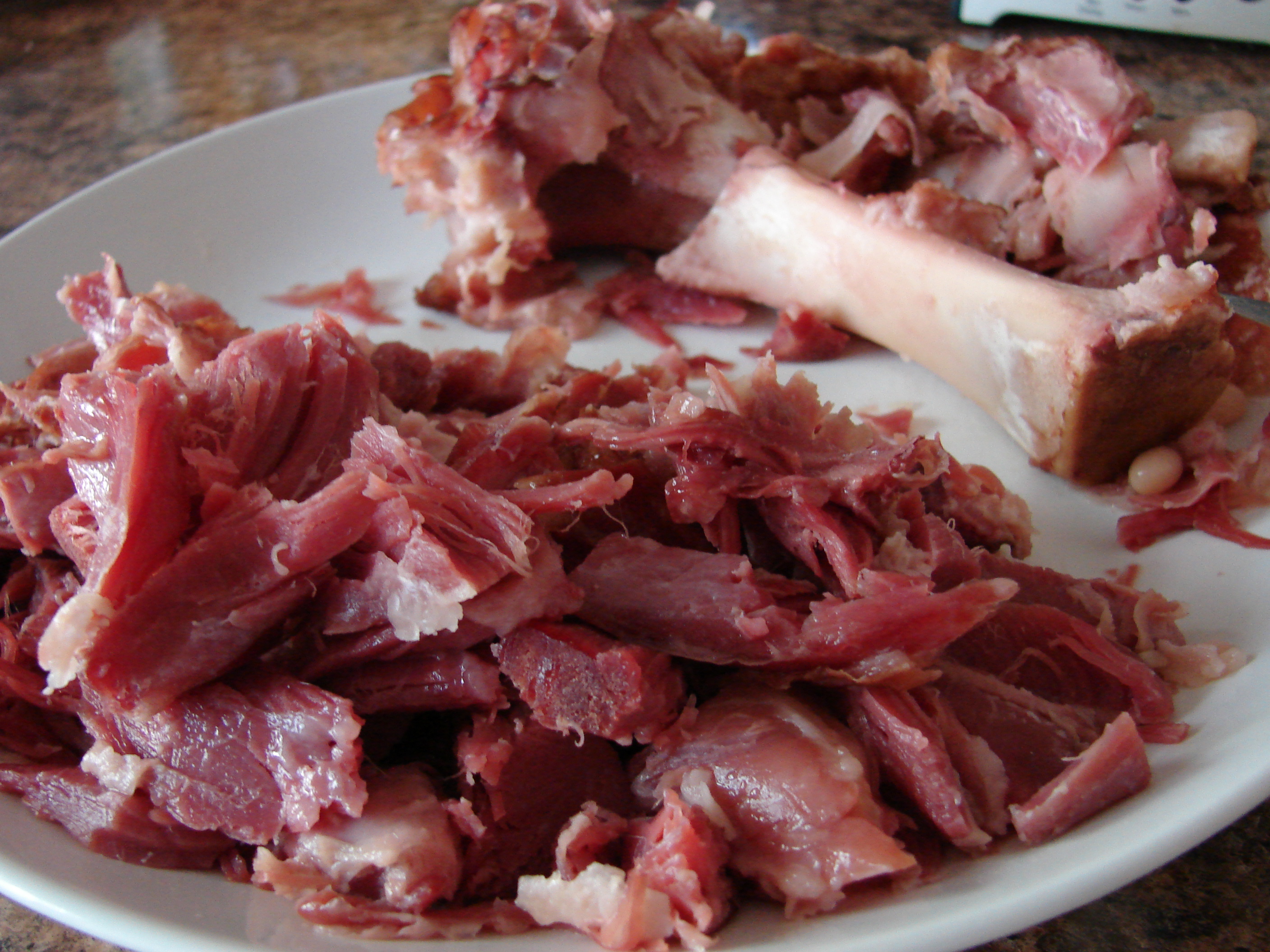 Senate Bean Soup: Cool Ham and Separate, Photo: Eric Colleary