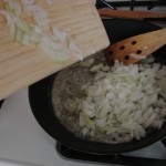 Senate Bean Soup: Braise Onions in Butter, Photo: Eric Colleary