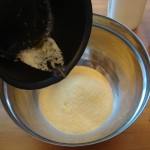 Add Melted Butter to Meal, Photo: Eric Colleary