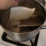 Add tea to water, Photo: Eric Colleary