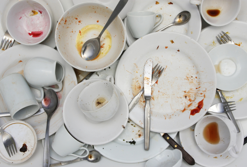 Pile of Washing Up, Photo: Kevin Dyer, Licensed Use istockphoto.com