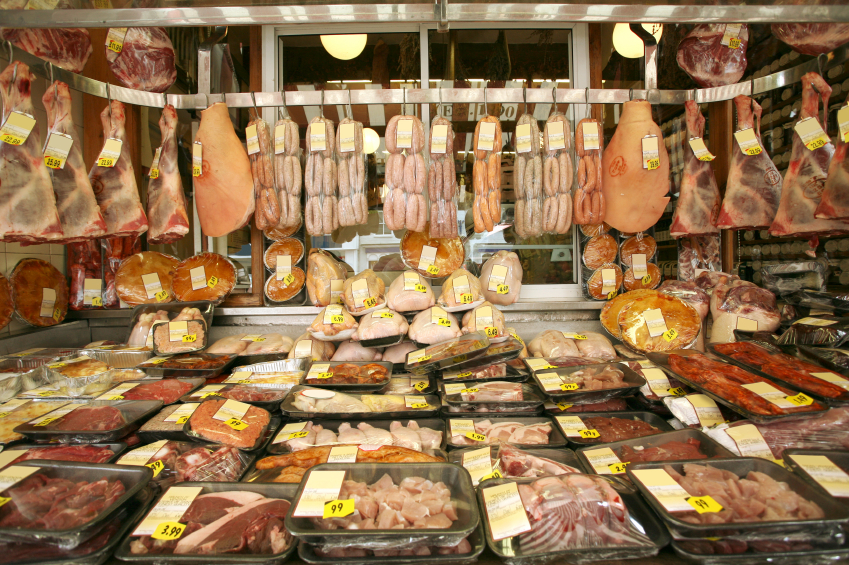 Butcher Display, Licensed through istockphoto