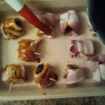Glaze wrapped parcels