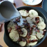 Add water and flour mixture