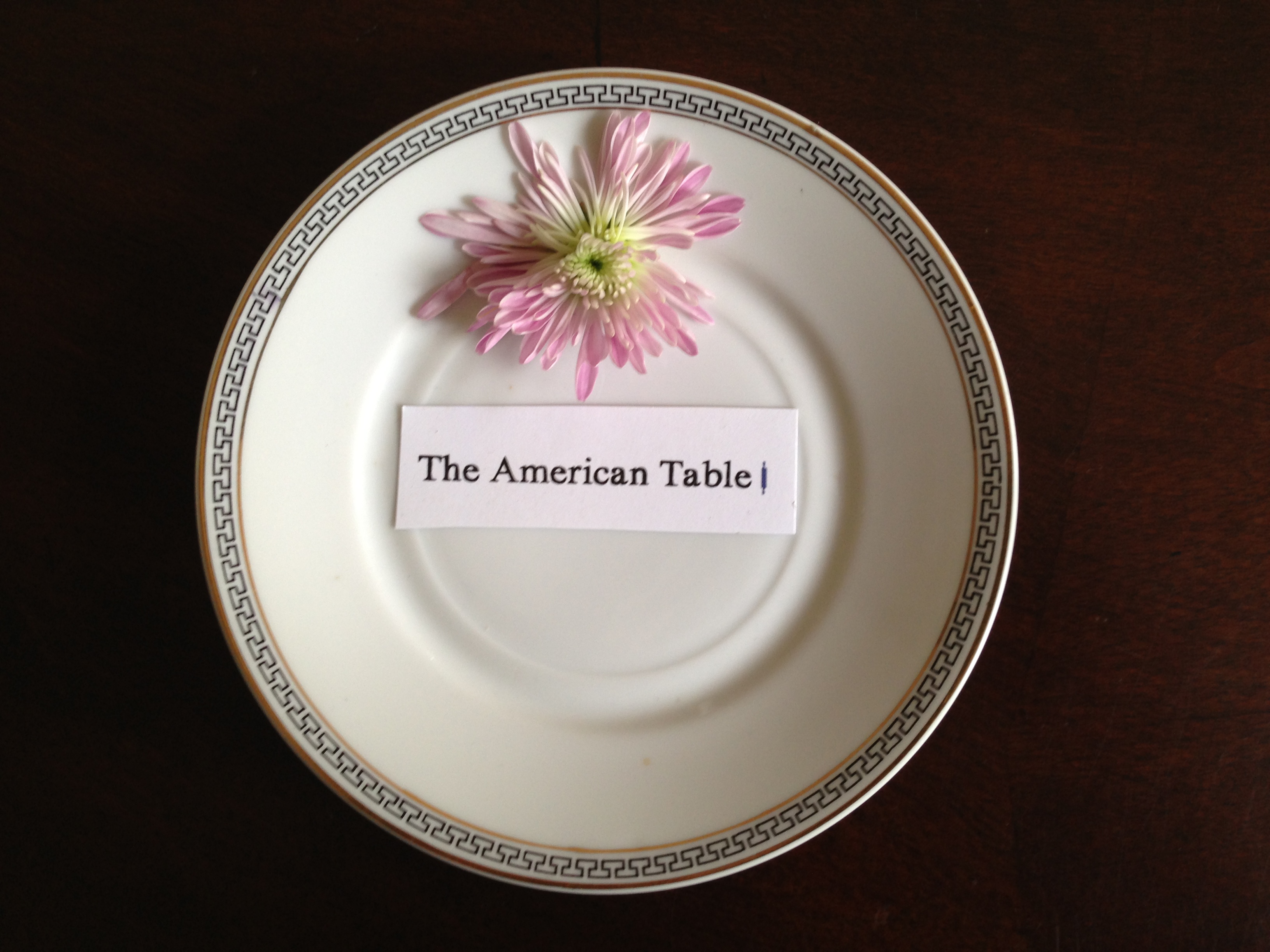 American Table - Plate