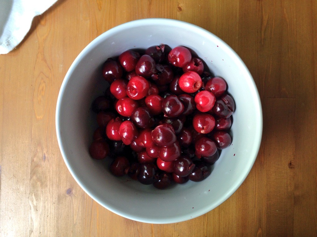 Prepared cherries