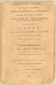 American Cookery by Amelia Simmons