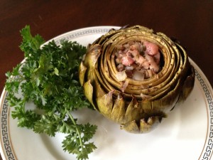 Artichokes Barigoule