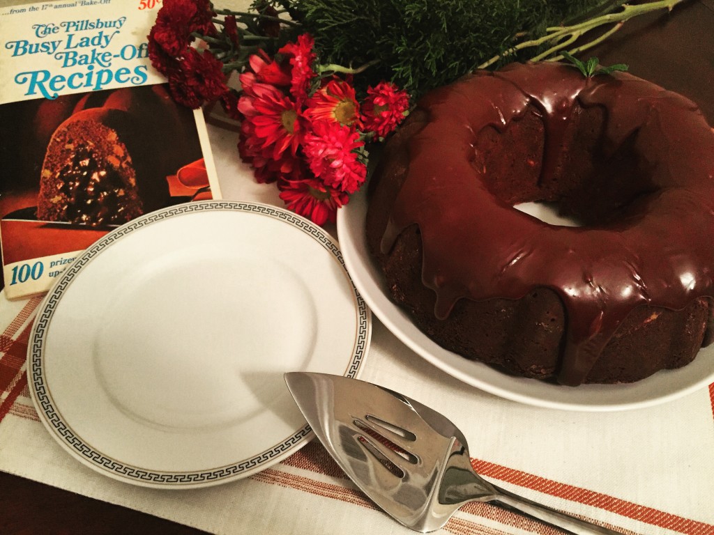 Tunnel of Fudge Cake, Photo by Eric Colleary at The American Table